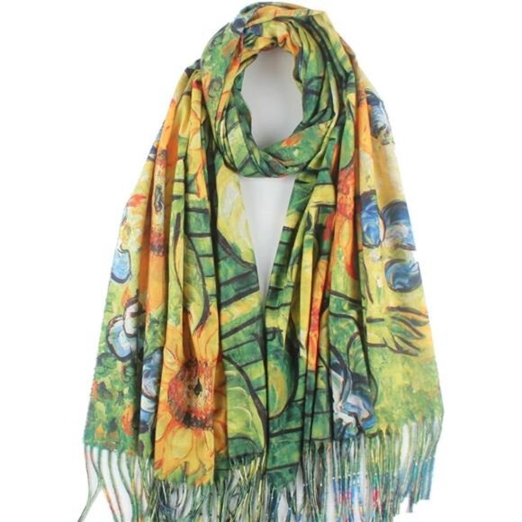 Accessories - Soft Cashmere Feel Scarf For Women Winter Warm Scarves Large Shawl